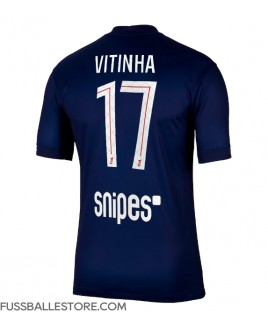 Günstige Paris Saint-Germain Vitinha #17 Heimtrikot 2025-26 Kurzarm